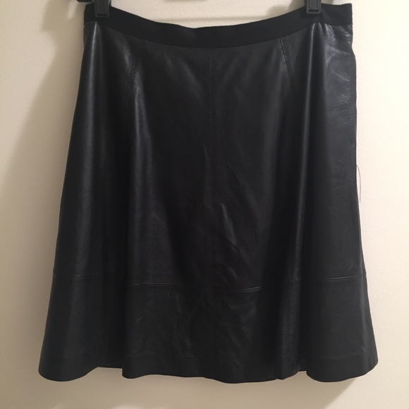 JASON WU, MISS WU LEATHER SKIRT. BRAND RUNS SMALL! - Picture 1 of 5